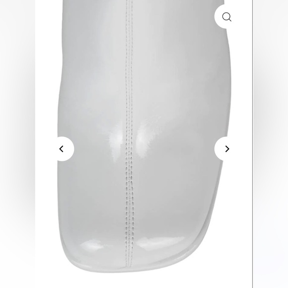 Jeffrey Campbell patent white tall boot - Picture 2 of 2